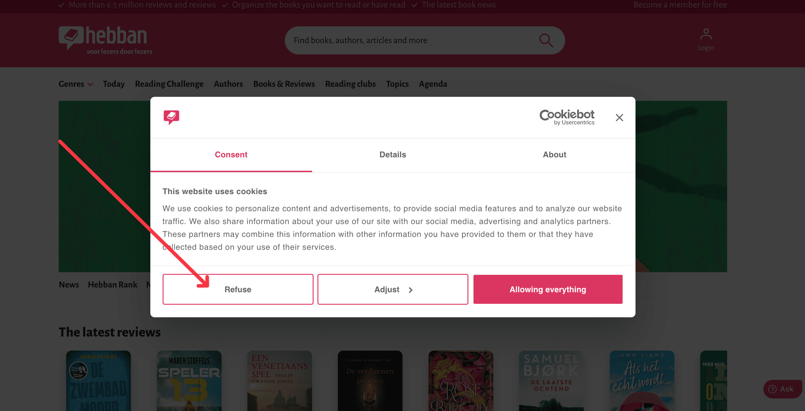 Cookiebot, a Usercentrics product